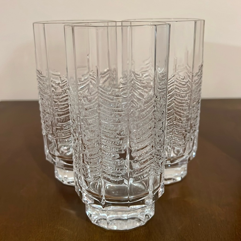 Iittala Finland Kuusi Spruce Tumblers x3